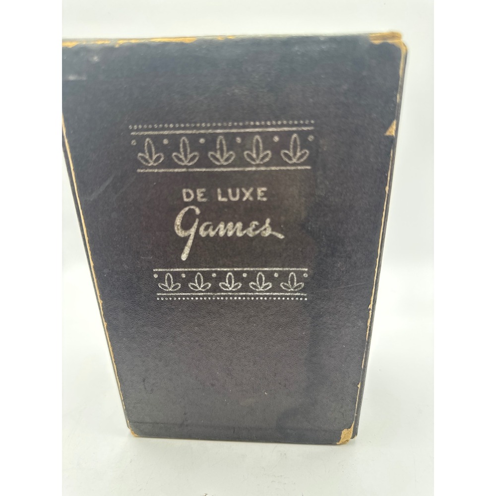 Vintage DE LUXE Games‎ Set Checkers Solitaire Chinese Checkers Backgammon